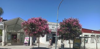 Vox, aparcamiento, estación autobuses