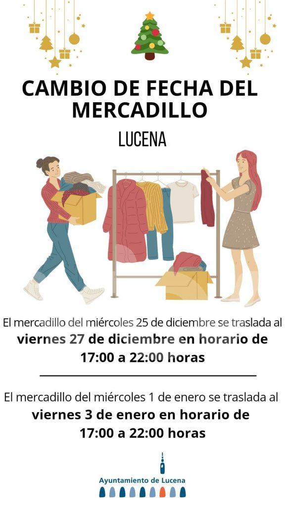 Mercadillo, horario de Navidad