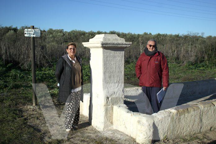 pilar fuente cortijo grande réplica