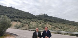 Camino peatonal, sierra
