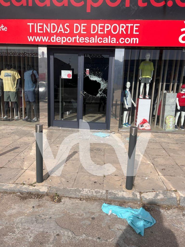 Apagón, Alcalá, robo