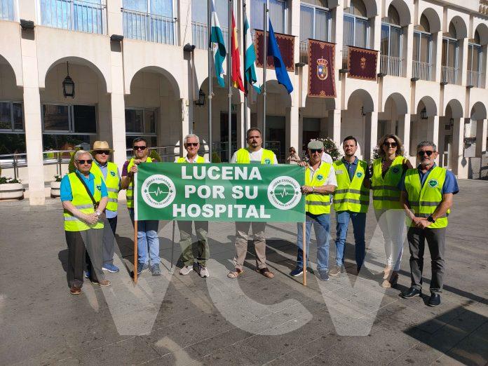 MESA UNIDAD DEFENSOR DEL PUEBLO Lucena por su Hospital, defensor del pueblo