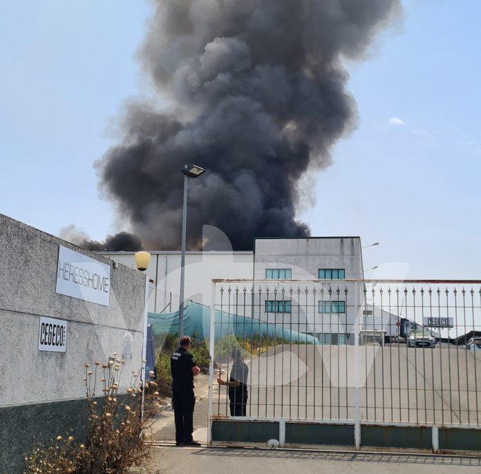 incendio nave Lucena