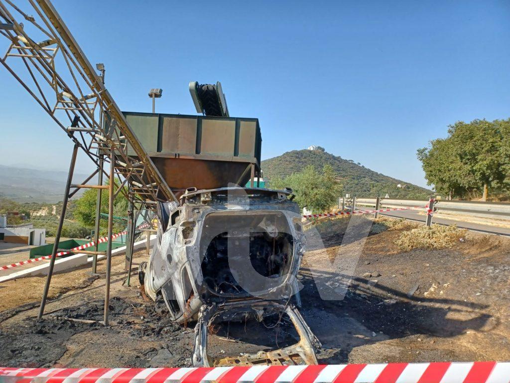 Accidente, Sierra de Aras