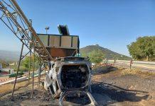 Accidente, Sierra de Aras