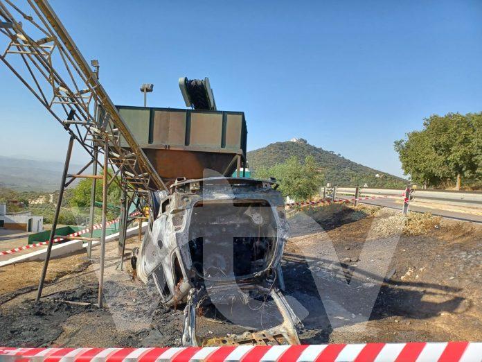 Accidente, Sierra de Aras