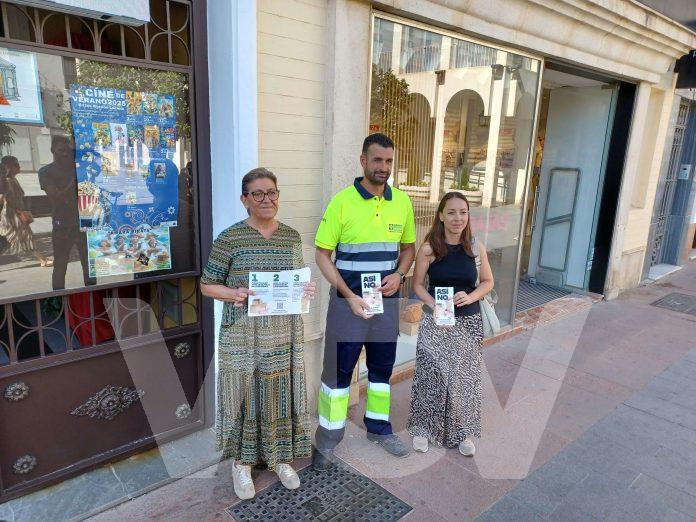 Recogida cartón, Lucena