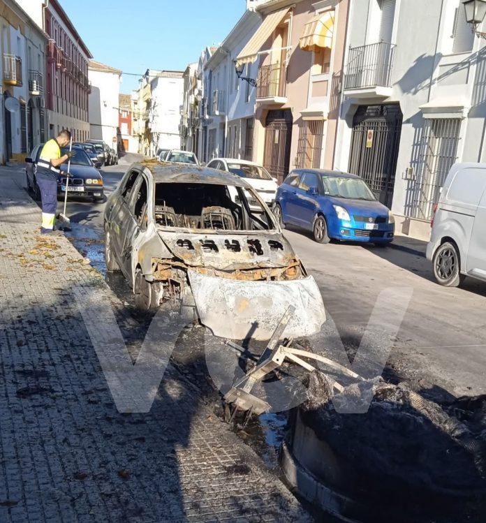 Incendio contenedores
