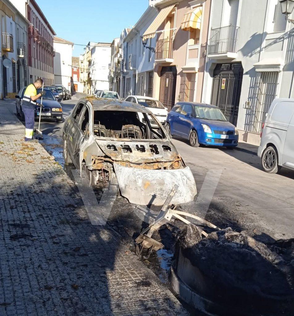 Incendio contenedores