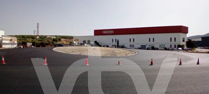 rotonda calvario asfalto