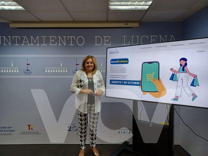 BONOS CONSUMO MARIA DE LA O Comercio Lucena