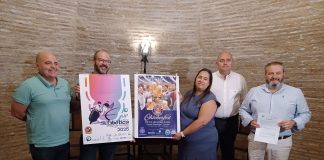 Vespa Lucena y cofradía Jesús