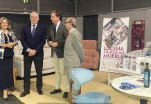 El Ayuntamiento de Lucena respalda al tejido empresarial presente en la  Feria del Mueble de Valencia