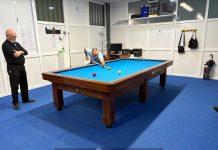 Enfrentamiento deportivo entre el billar lucentino y el egabrense