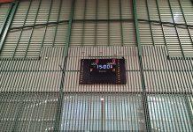 El Ayuntamiento de Lucena moderniza el pabellón con la instalación de nuevos marcadores electrónicos