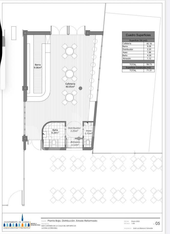 FOTO PLANO LICITACIÓN NUEVA CAFETERÍA CIUDAD DEPORTIVA 171125