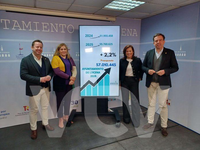 PRESUPUESTOS MUNICIPALES 2026 CUENTAS MUNICIPALES LUCENA 2026