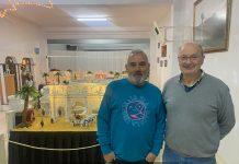 Domingo Fuentes elabora un impresionante Belén cuyos donativos irán destinados a “Saca la lengua a la ELA”