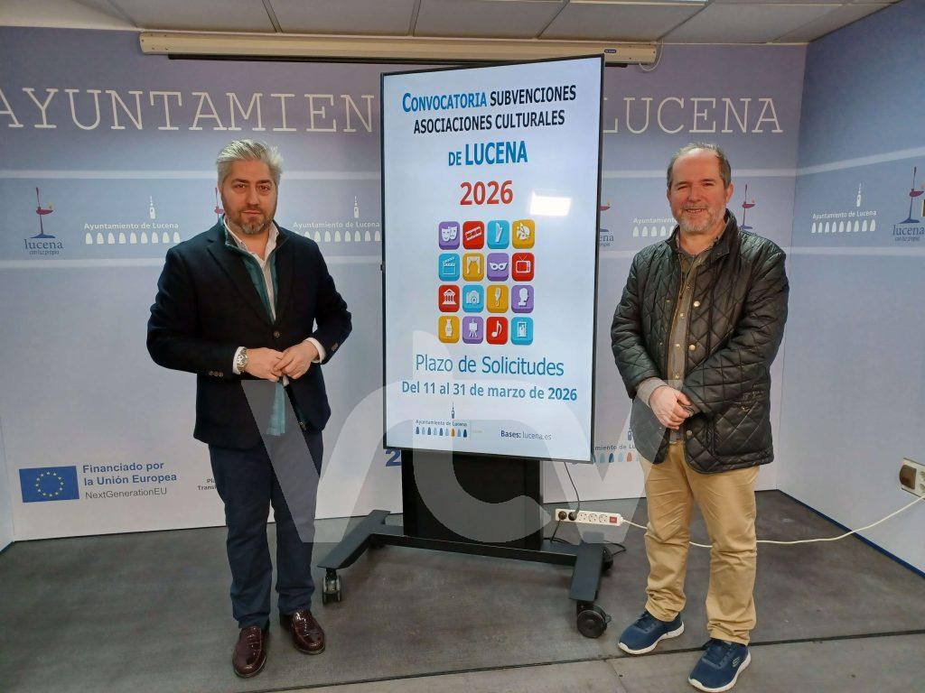 LUCENA CULTURA SUBVENCIONES