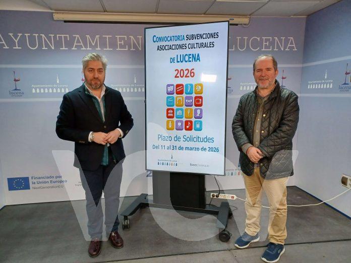 LUCENA CULTURA SUBVENCIONES