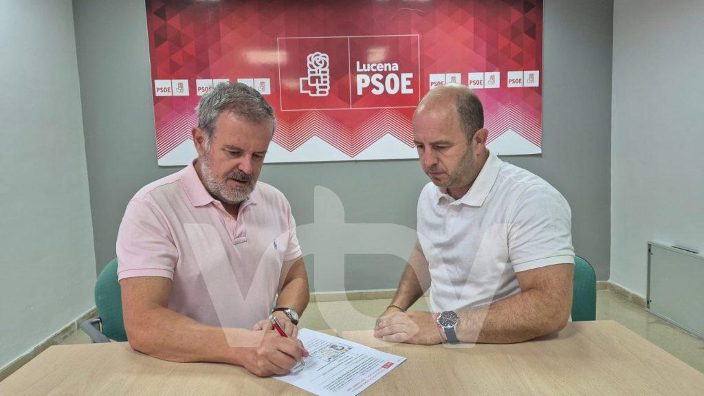 Primarias PSOE, Lucena, Paco Algar