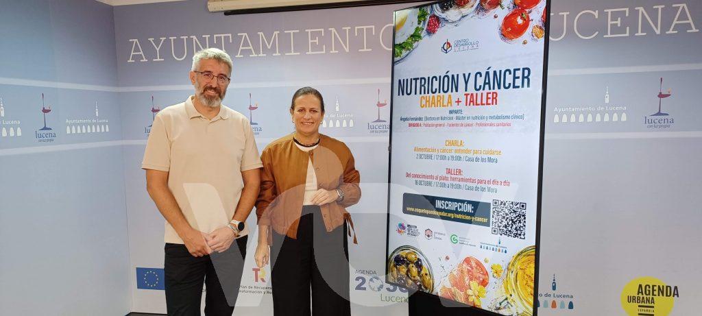 Cátedra, Lucena, nutrición y cáncer